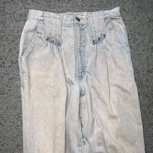 VTG 90s Rockies Jeans PINK/blue  Women's 25x32 High Rise Western Rodeo BAREBACK